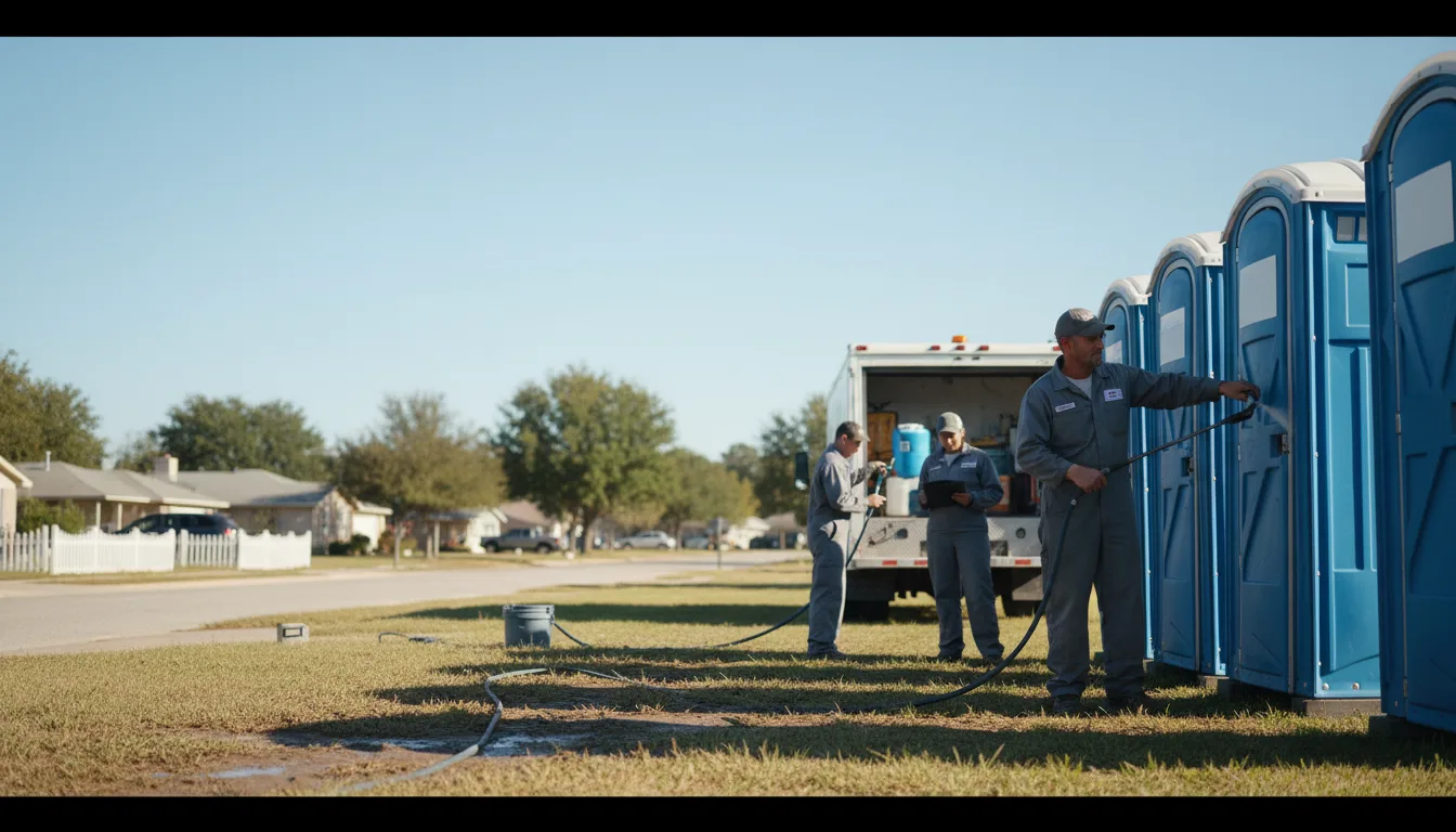 Long-Term Portable Toilet Rental in Owendale, MI near me
